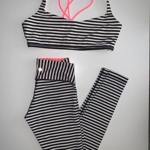 Lululemon Striped Set Rare